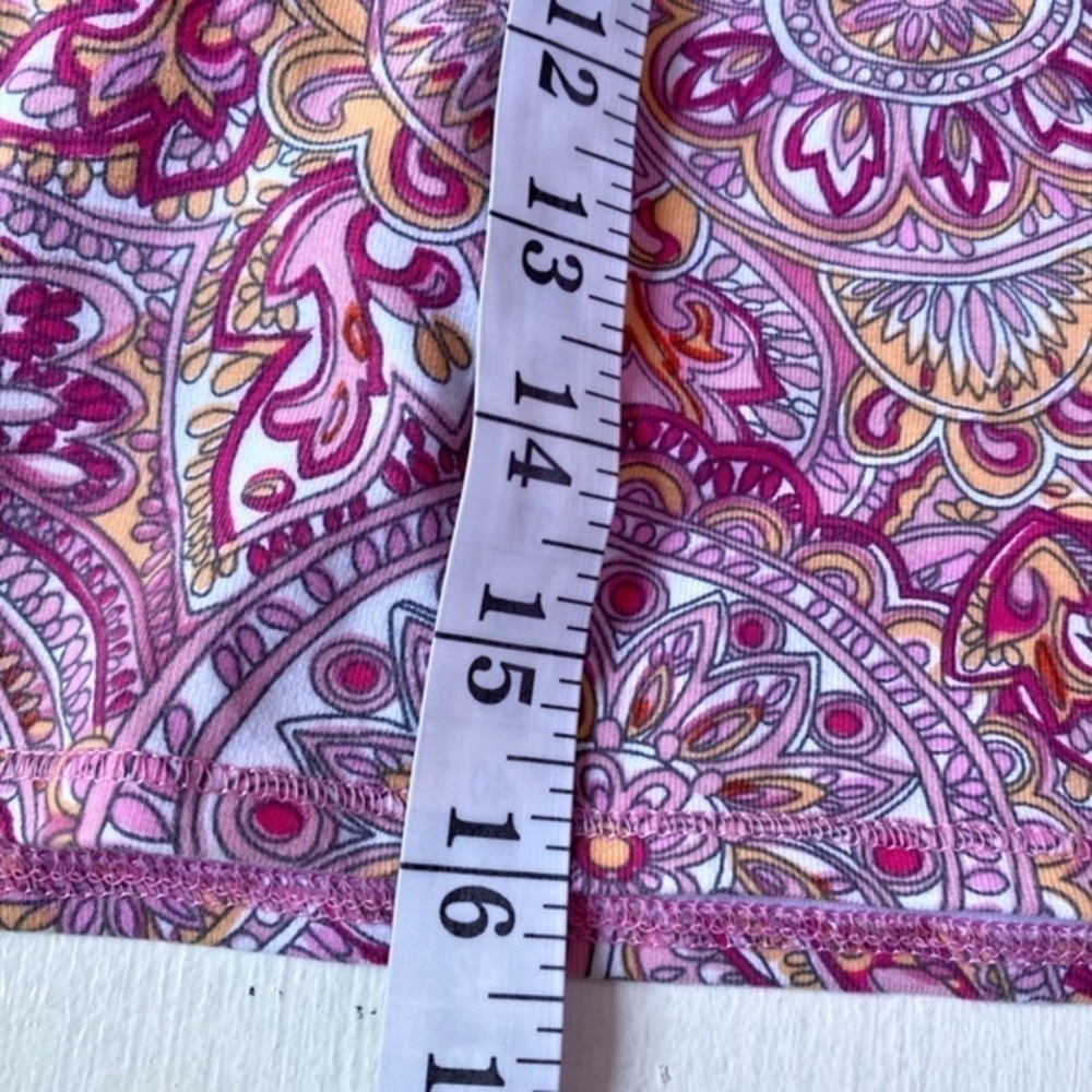 Talbots Everyday Stretch Skort Skirt Shorts Pockets- Medallion - Picture 11 of 14